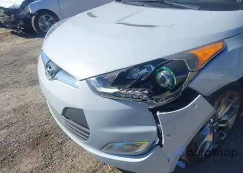 2015 Hyundai Veloster Flex из США, поврежденный, VIN KMHTC6AD7FU219785